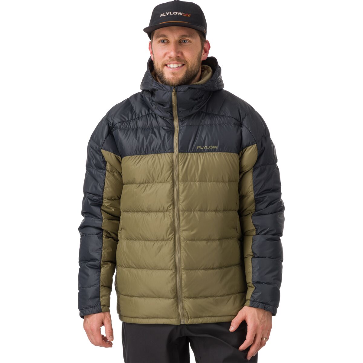 Image of Flylow General's Down Jacket - Men's Capers/Black, S