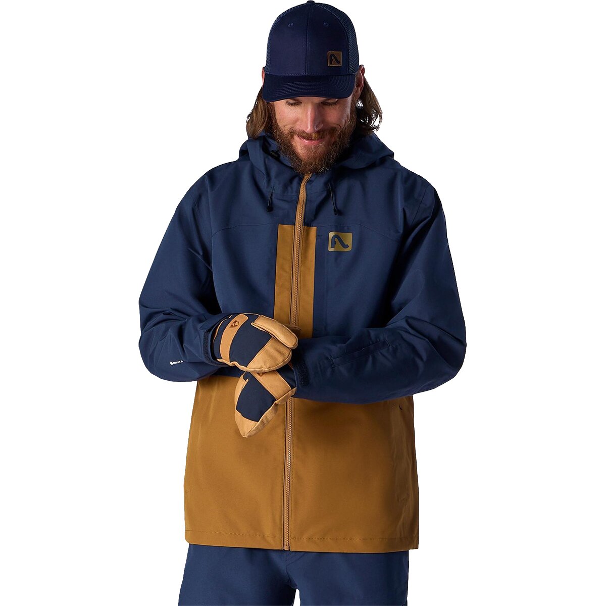 Image of Flylow Knight Jacket - Men's Abyss/Rye, M