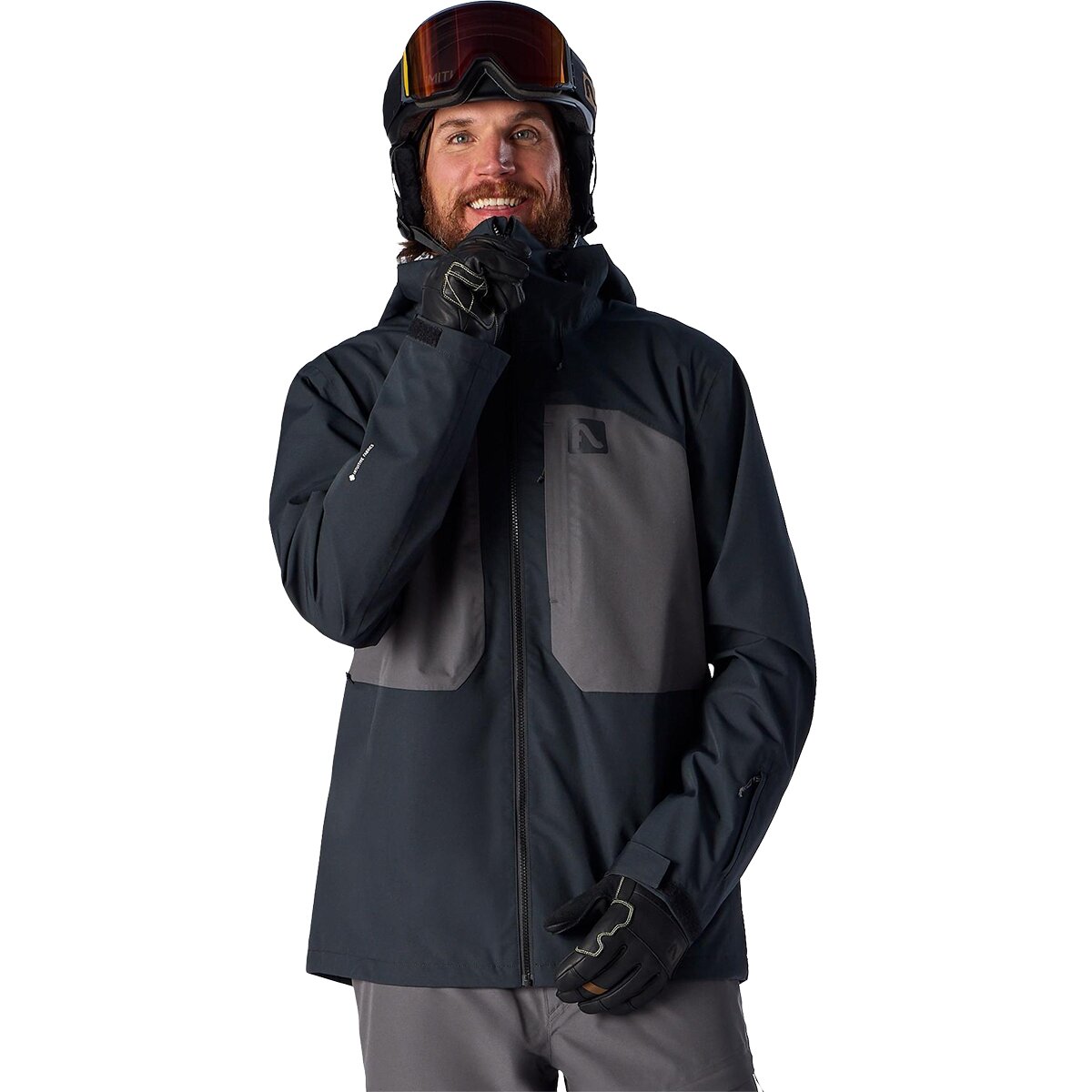 Image of Flylow Knight Jacket - Men's Black/Shadow, L
