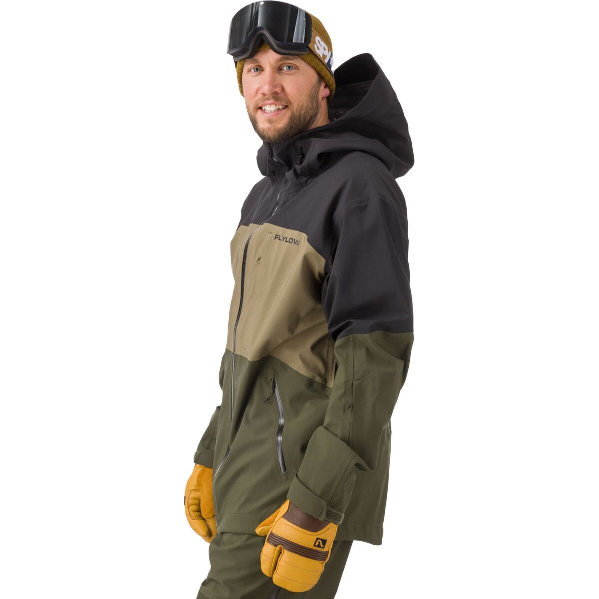 Flylow Malone Jacket - Men's Rye/Black, M