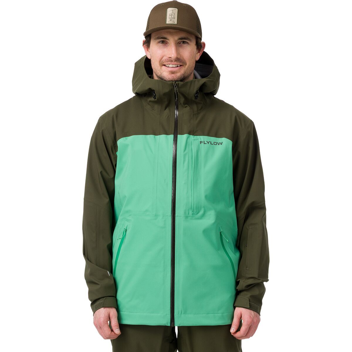 Image of Flylow Malone Jacket - Men's Evergreen/Gecko, M