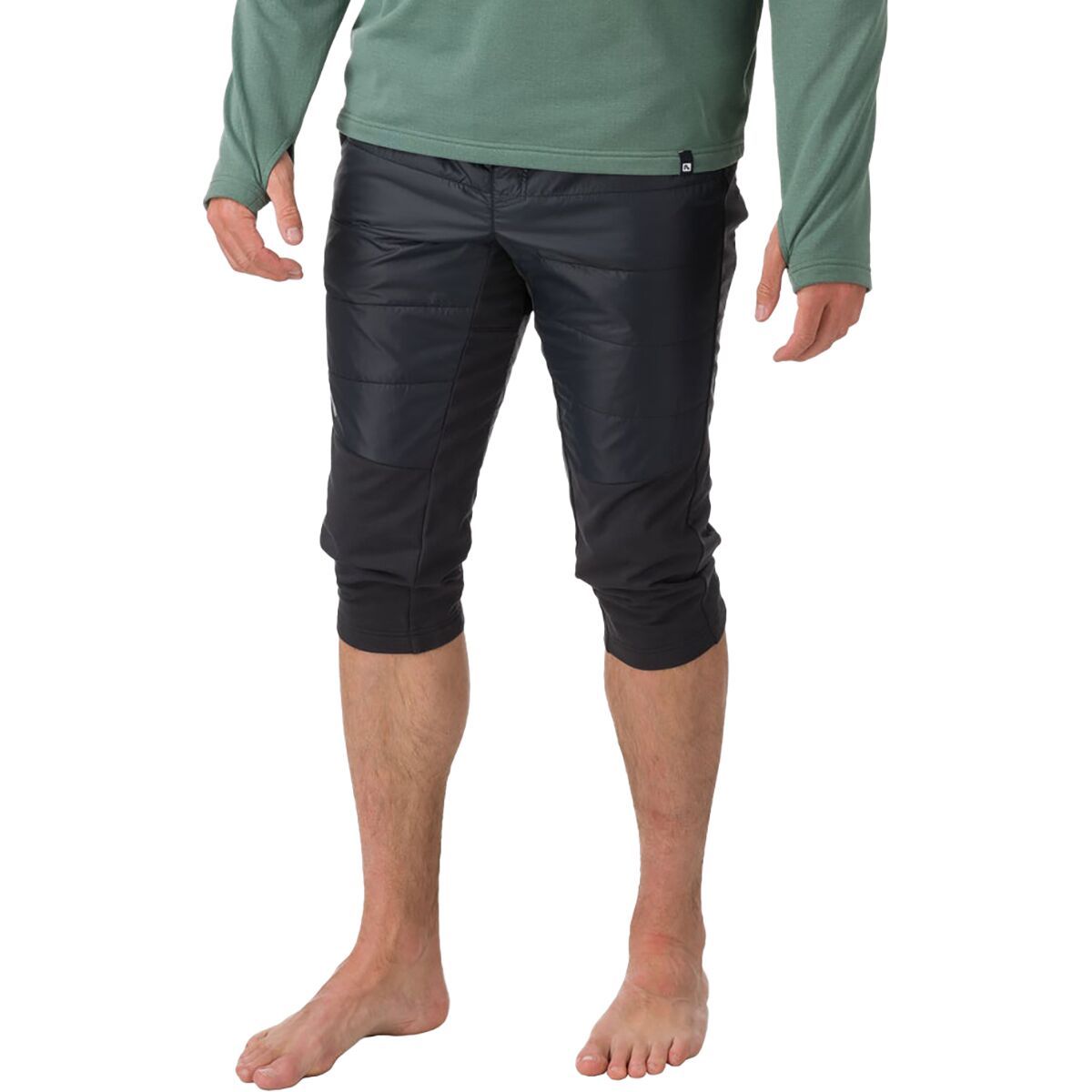 Image of Flylow Puffer 3/4 Pant - Men's Black, M
