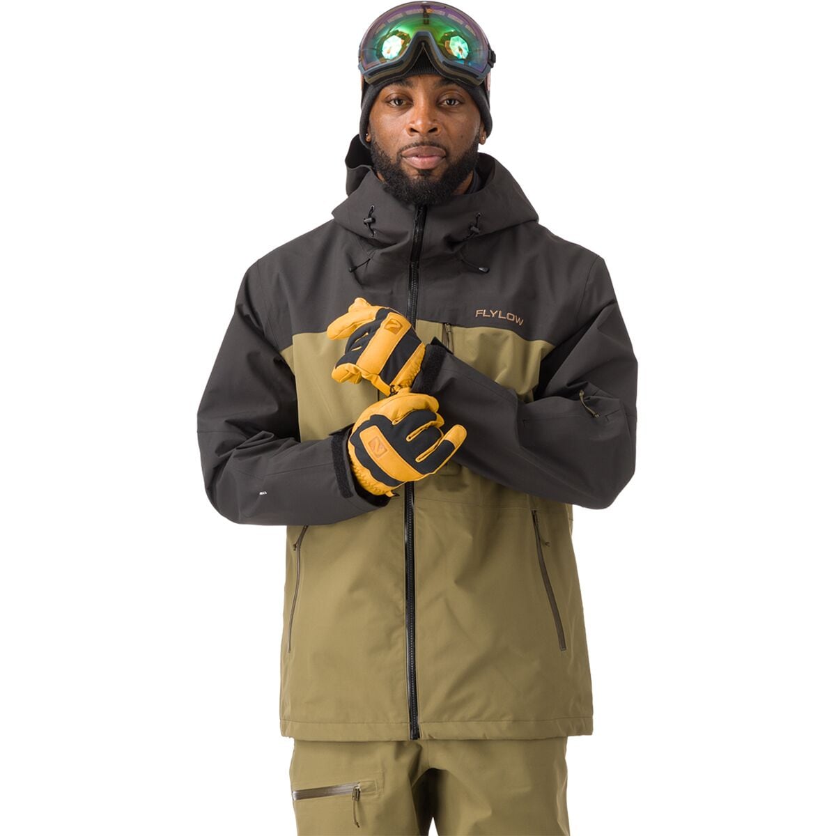 Image of Flylow Quantum Pro Jacket - Men's Capers/Black, S