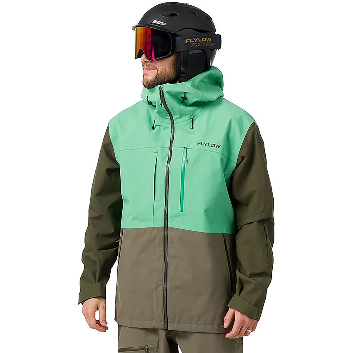 Image of Flylow Quantum Pro Jacket - Men's Gecko/Leaf/Evergreen, XXL