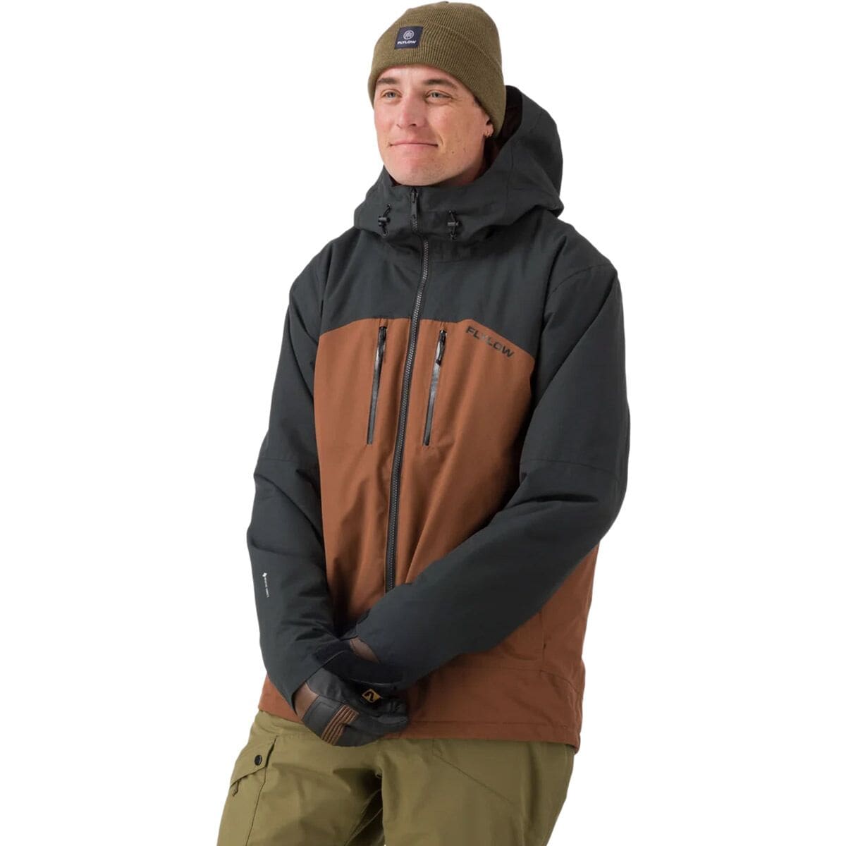 Image of Flylow Roswell Jacket - Men's Bigfoot/Black, XXL