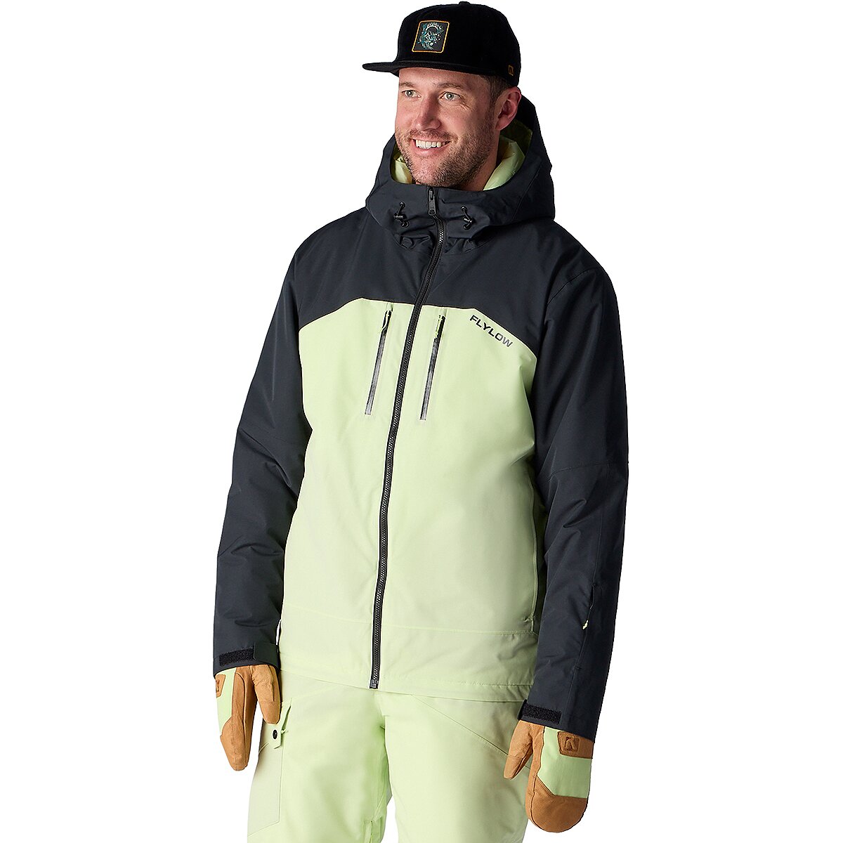Image of Flylow Roswell Jacket - Men's Black/Electro, S