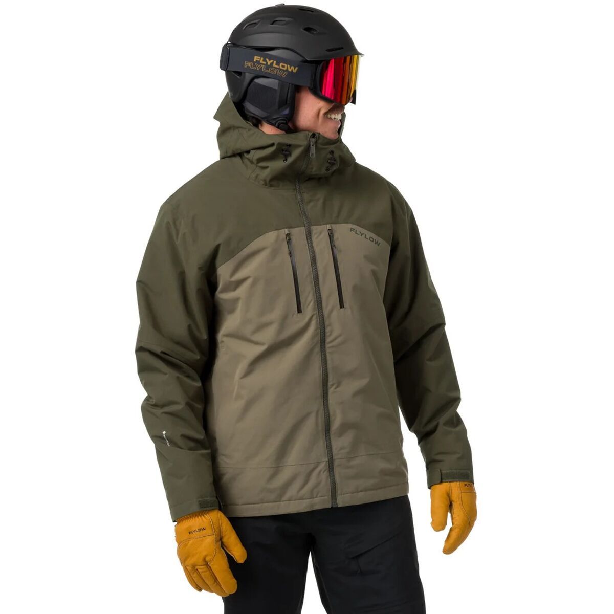 Image of Flylow Roswell Jacket - Men's Leaf/Evergreen, L
