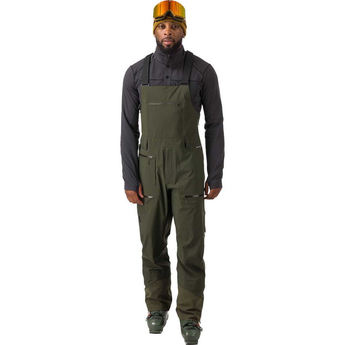 Flylow Smythe Bib Pant - Men's Butterscotch, S