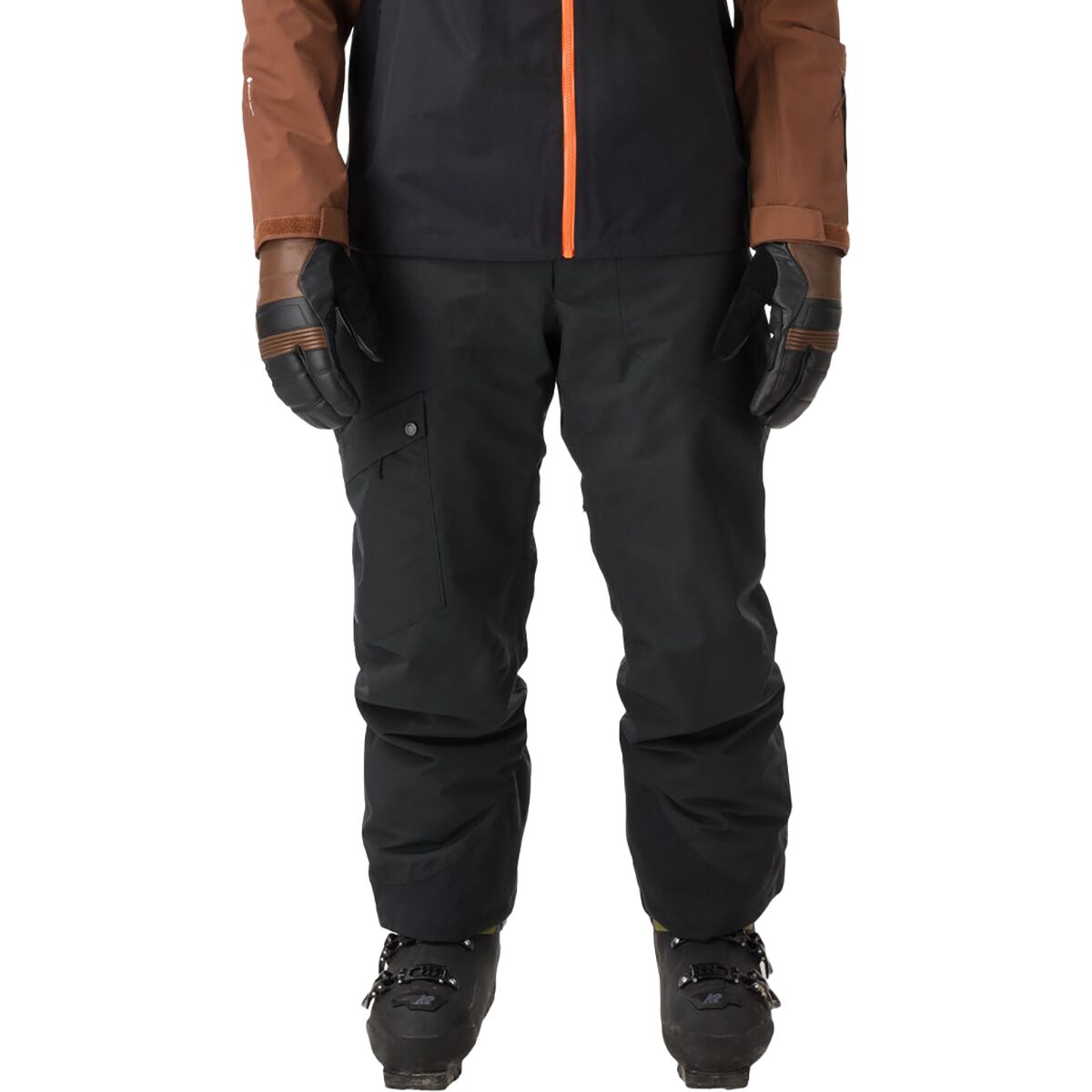 Image of Flylow Snowman Insulated Pant - Men's Black, S/Reg