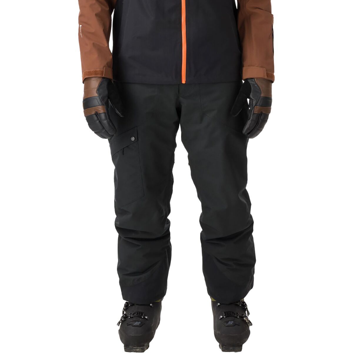 Image of Flylow Snowman Insulated Pant - Men's Black, L/Reg