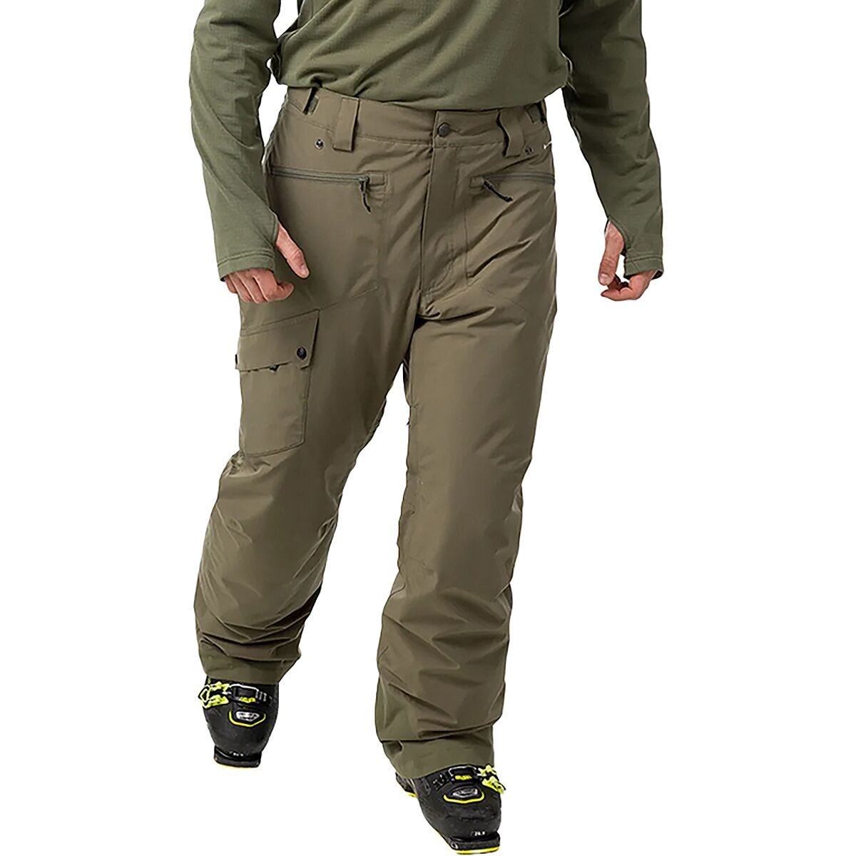 Image of Flylow Snowman Insulated Pant - Men's Leaf, L/Reg