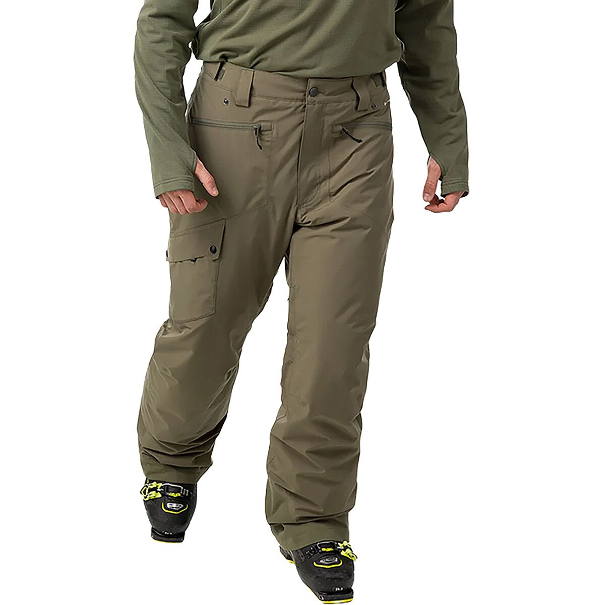 Image of Flylow Snowman Insulated Pant - Men's Leaf, L/Reg