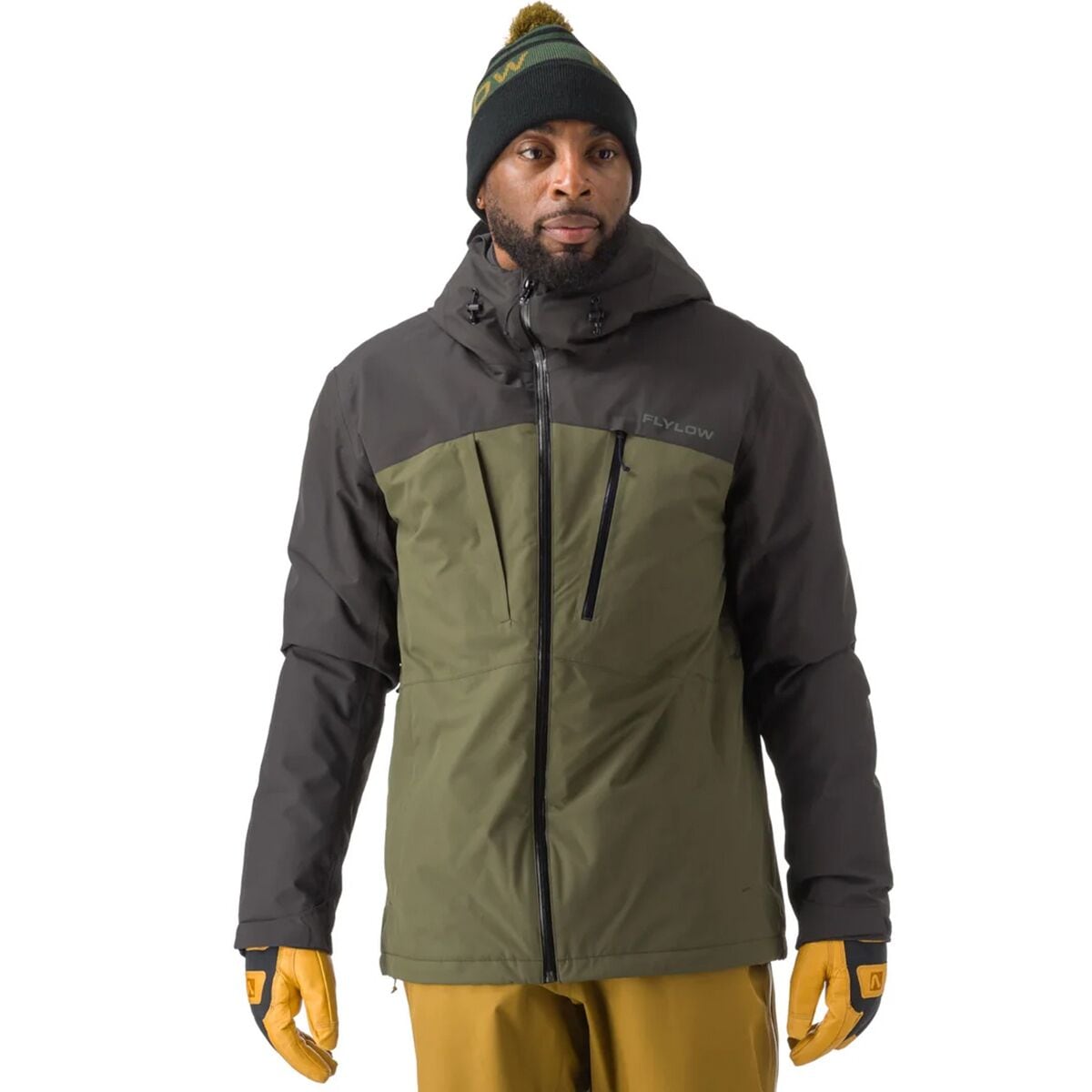 Image of Flylow Vector Jacket - Men's Evergreen/Black, S