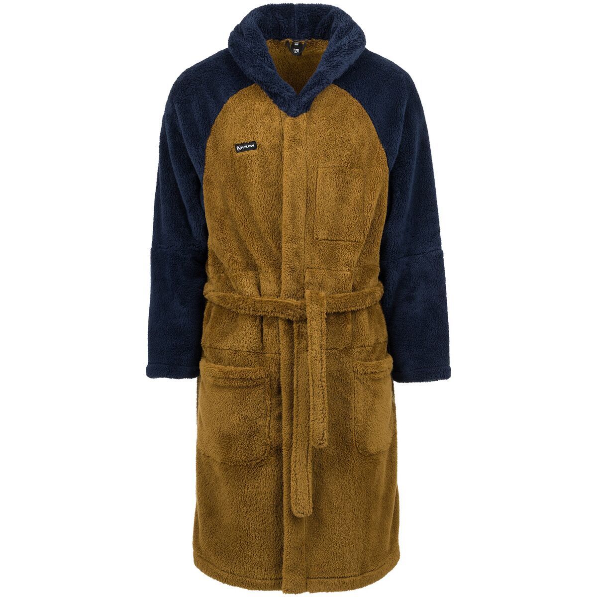 Image of Flylow Wolfie Robe - Men's Abyss/Rye, S/M