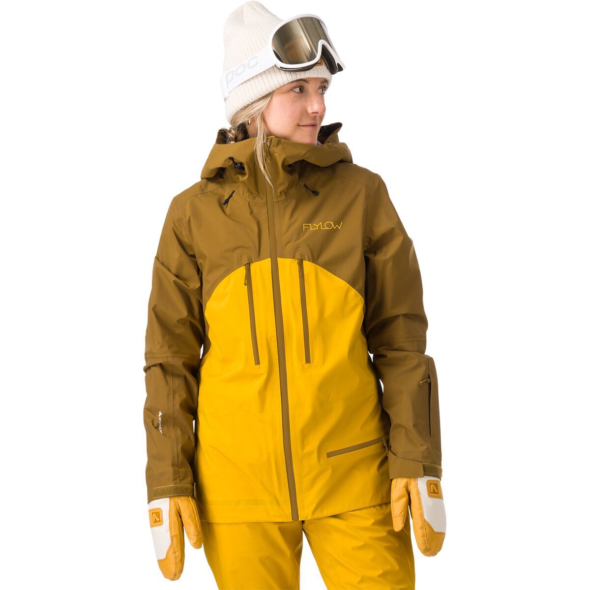 Image of Flylow Domino Jacket - Women's Rye/Butterscotch, XS