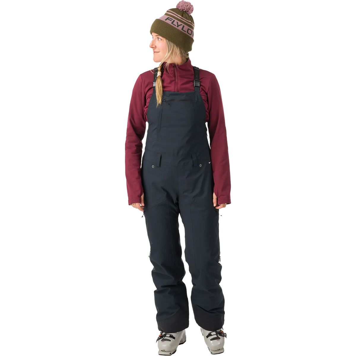 Image of Flylow Foxy Insulated Bib - Women's Black, 12/Reg
