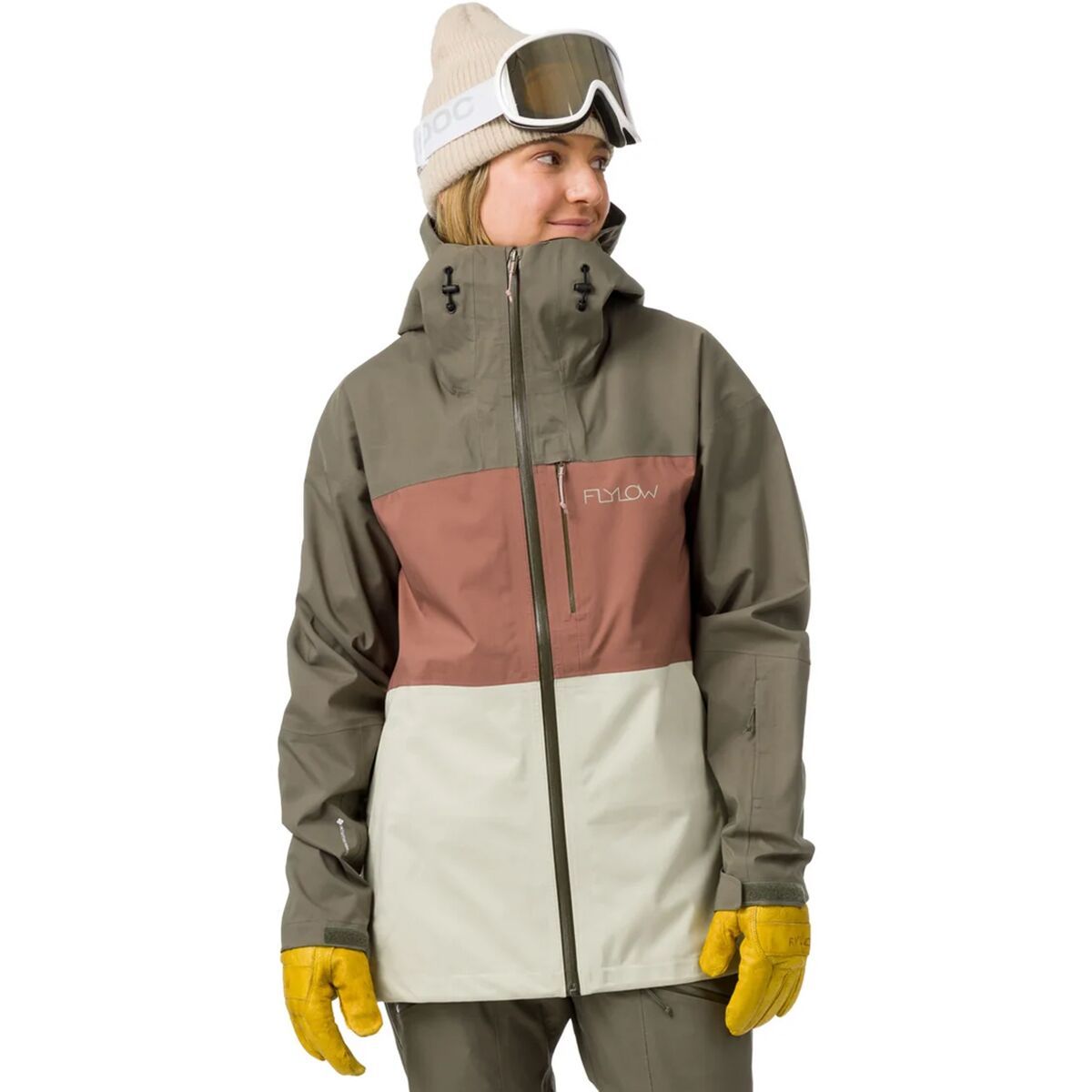 Image of Flylow Lucy Jacket - Women's Leaf/Bluff/Mist, M