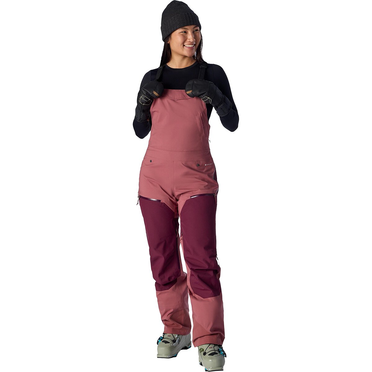 Image of Flylow Moxie Bib Pant - Women's Wild Ginger, 8/Reg