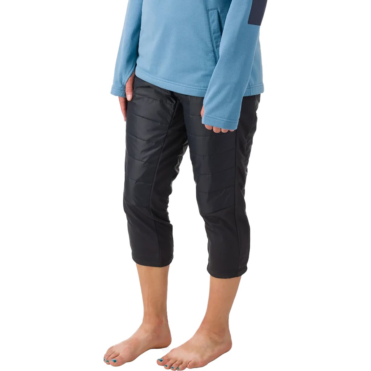 Image of Flylow Puffer 3/4 Pant - Women's Black, L