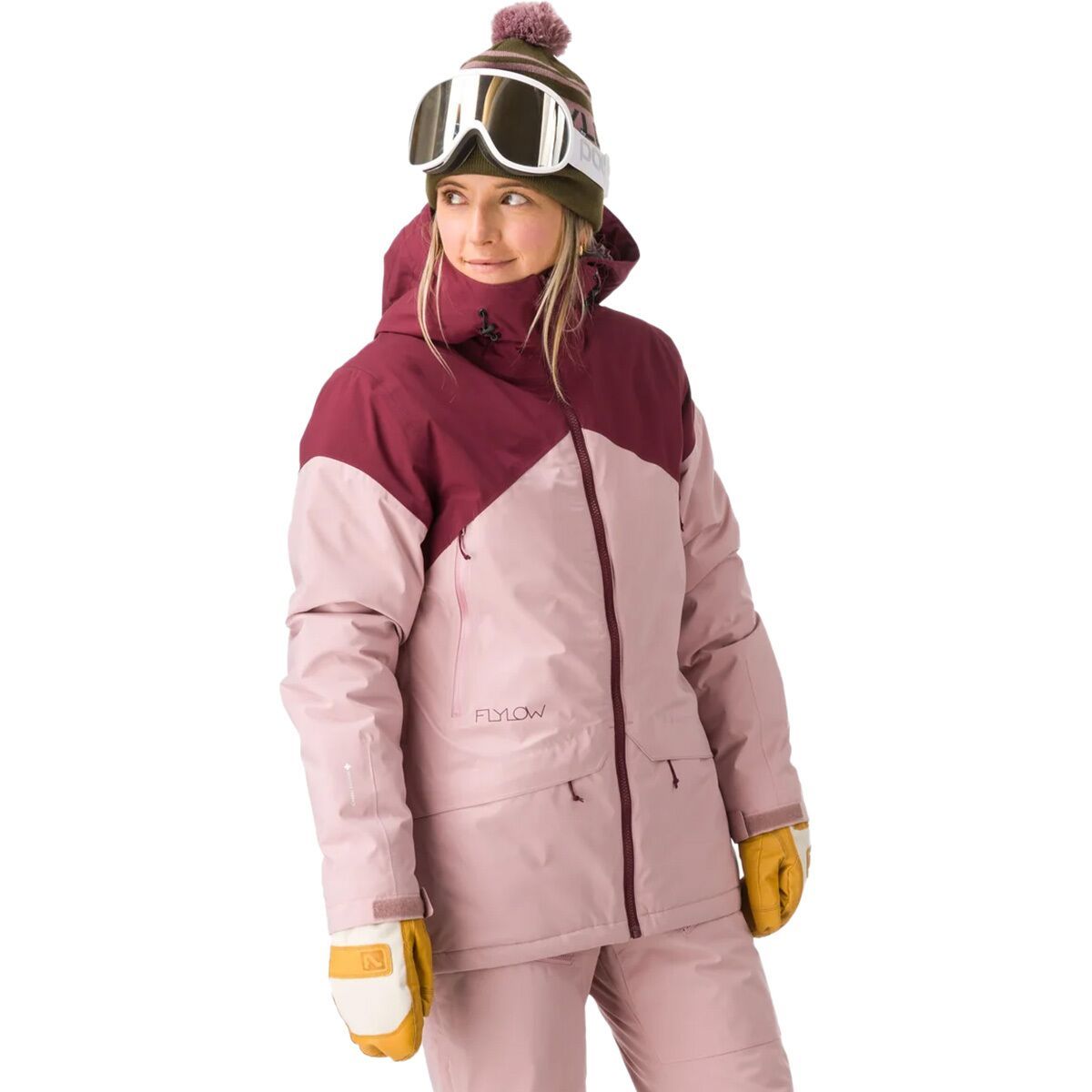 Image of Flylow Sarah Jacket - Women's Dusty Iris/Ruby, S