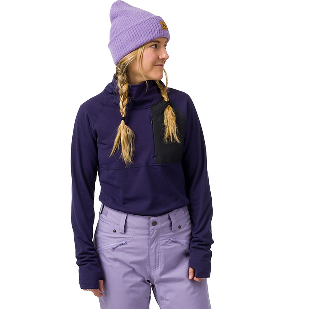 Image of Flylow Sondra Pullover Fleece Jacket - Women's Currant, S