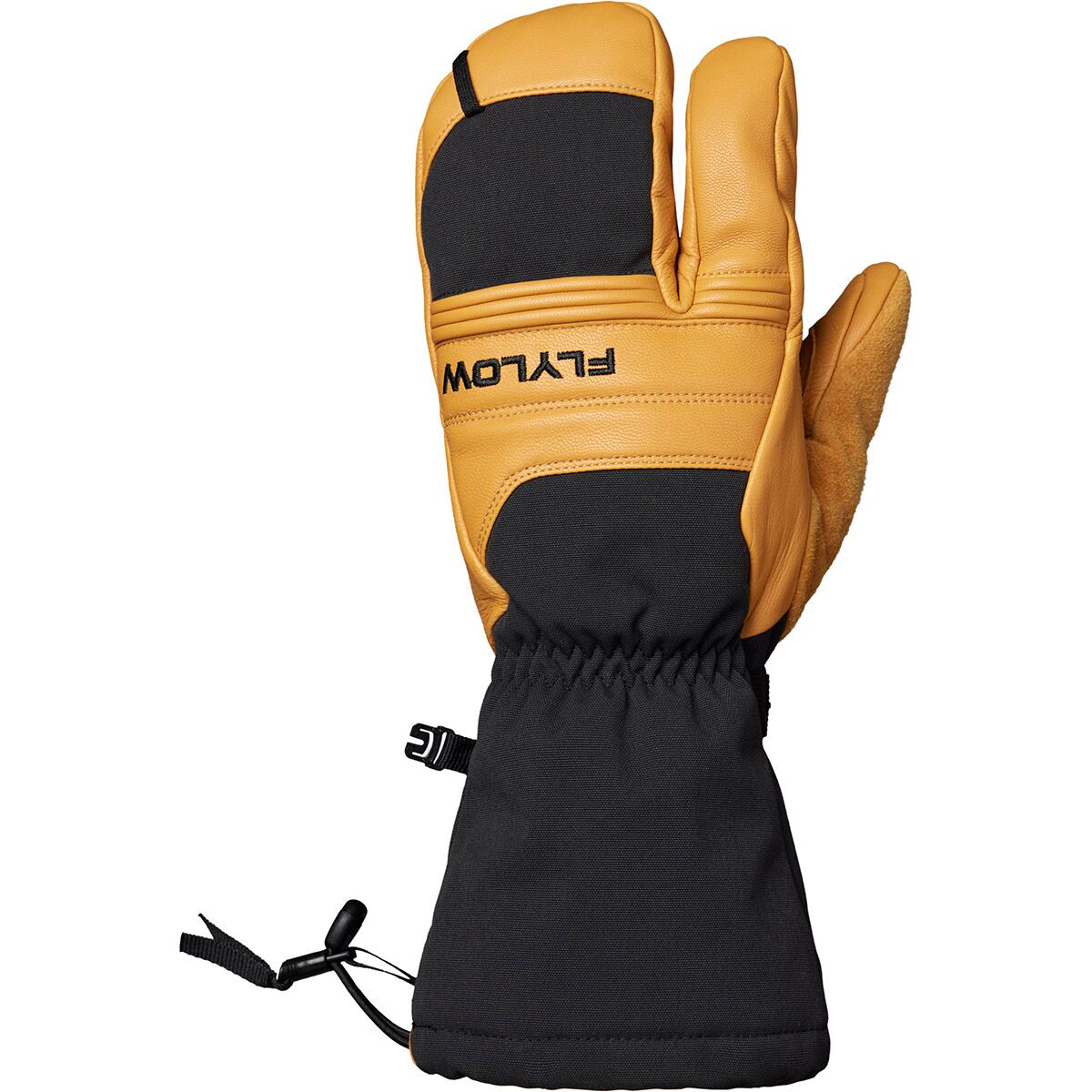Image of Flylow Super D Lobster Glove Black, XS