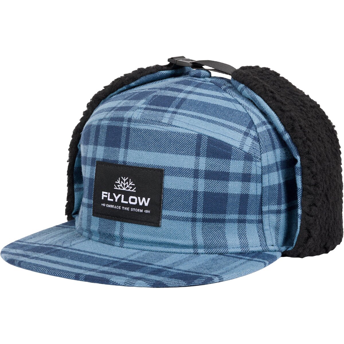 Image of Flylow Walleye Cap Abyss/Ocean Plaid, L/XL