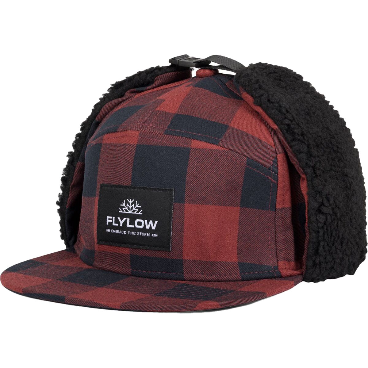 Image of Flylow Walleye Cap Amaro/Black Plaid, L/XL