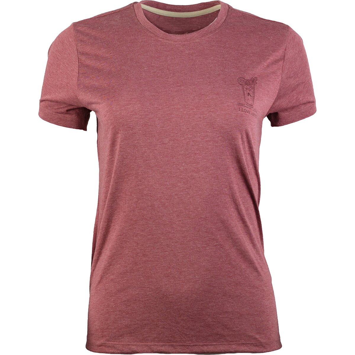 Image of Flylow Drinks T-Shirt - Women's Garnet, L