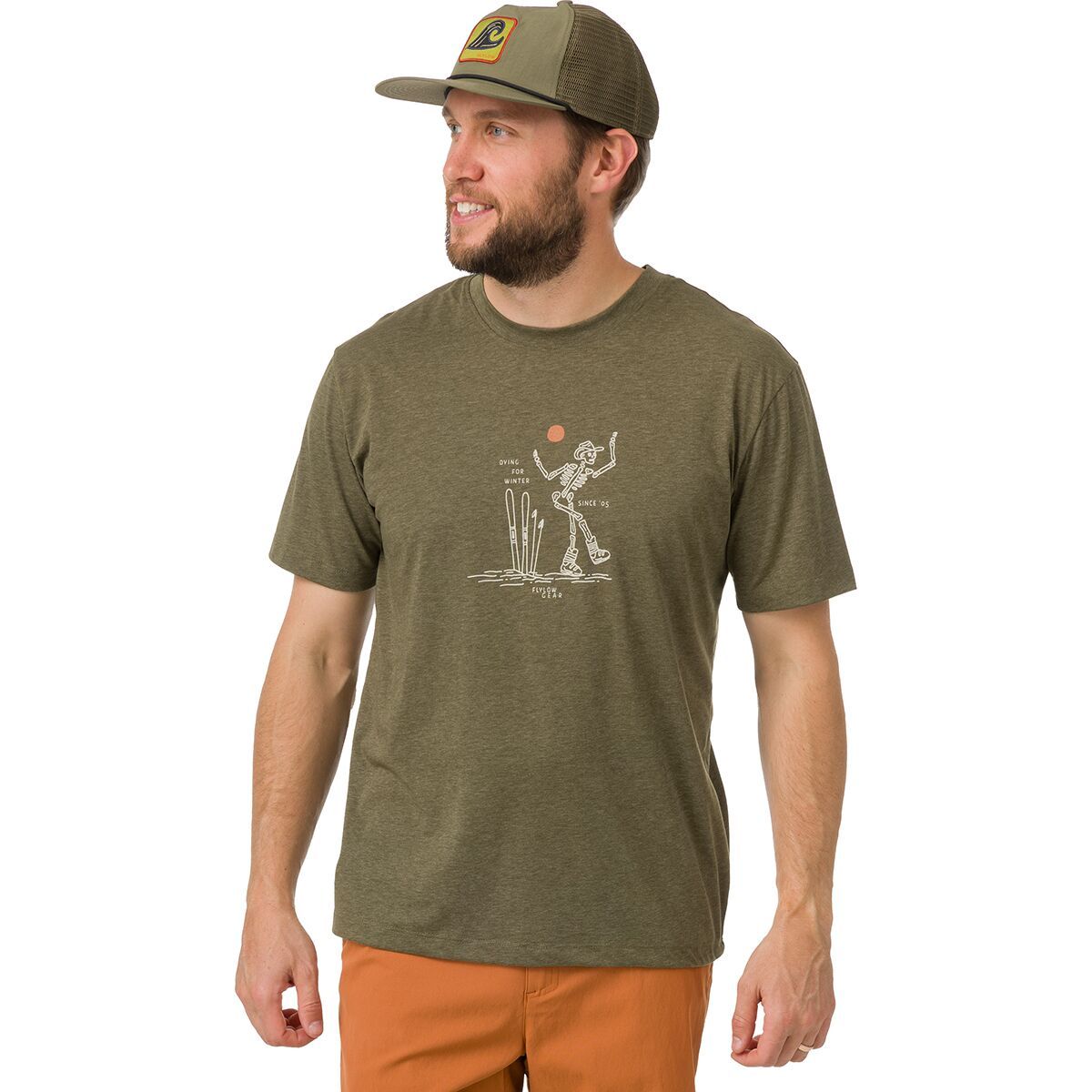 Image of Flylow Amigos T-Shirt - Men's Jasper, XXL