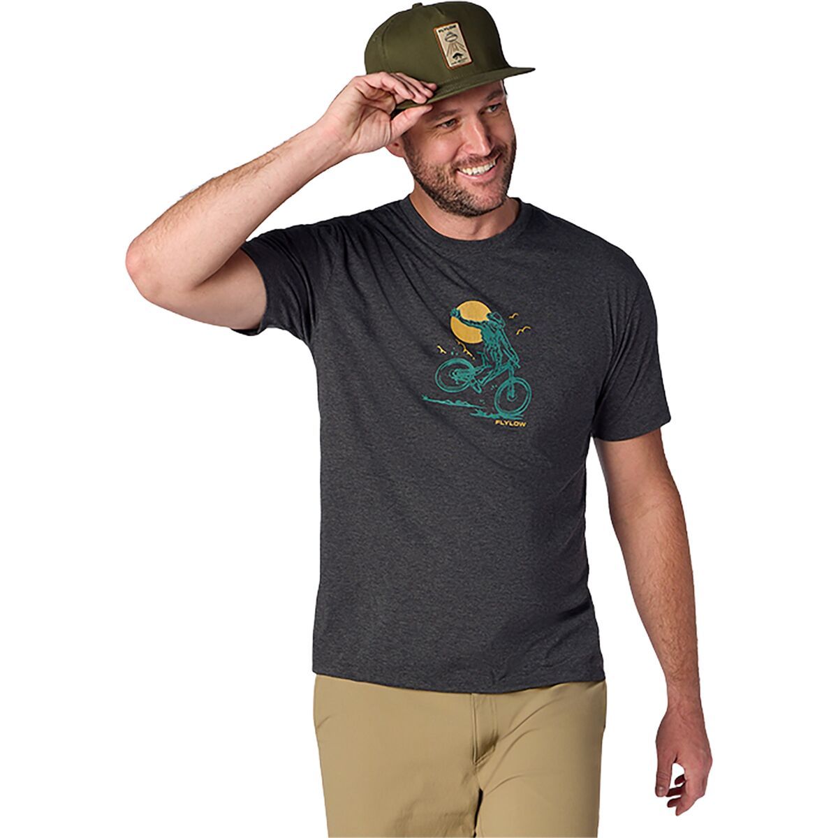 Image of Flylow MTB Trick T-Shirt - Men's Black, L