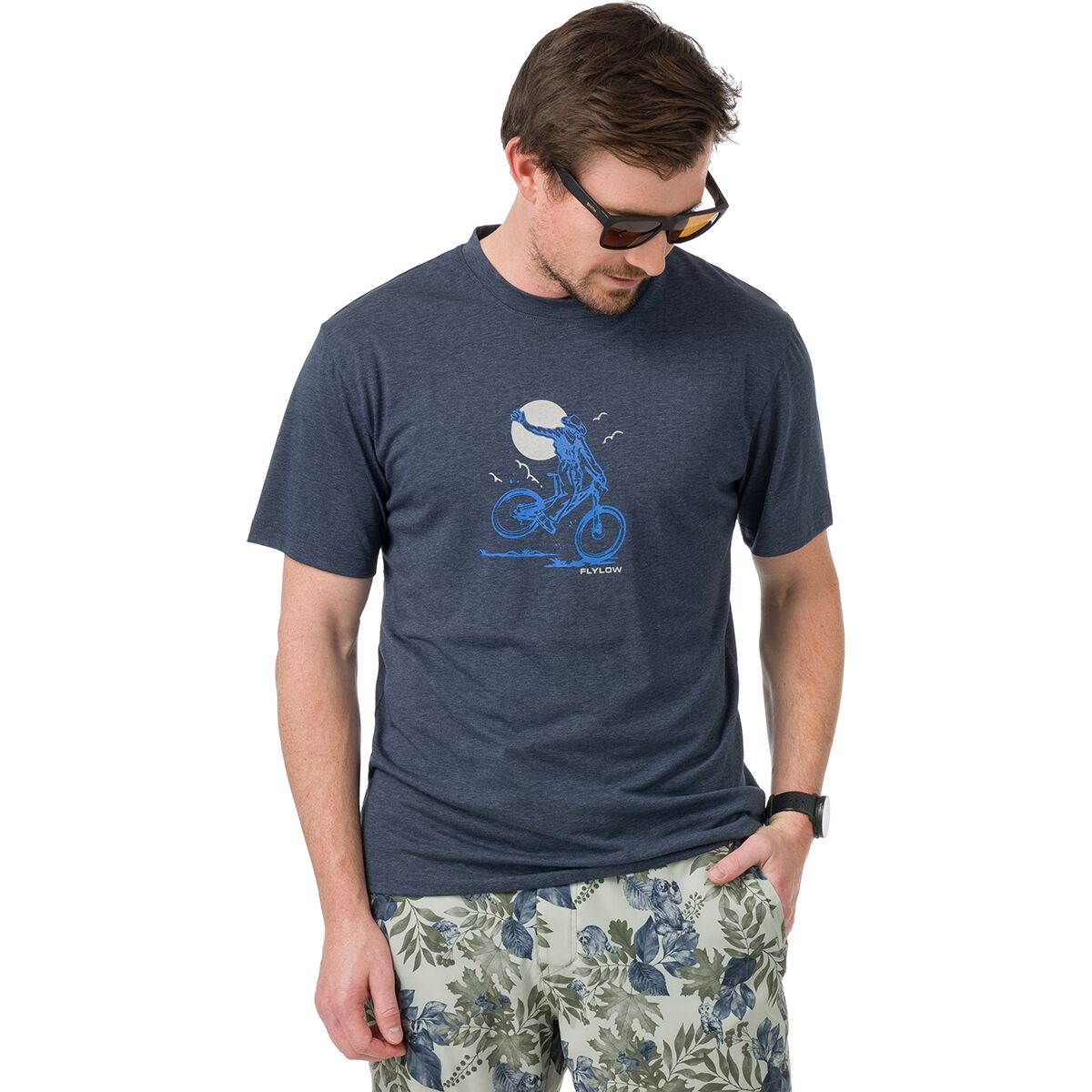Image of Flylow MTB Trick T-Shirt - Men's Night, XXL