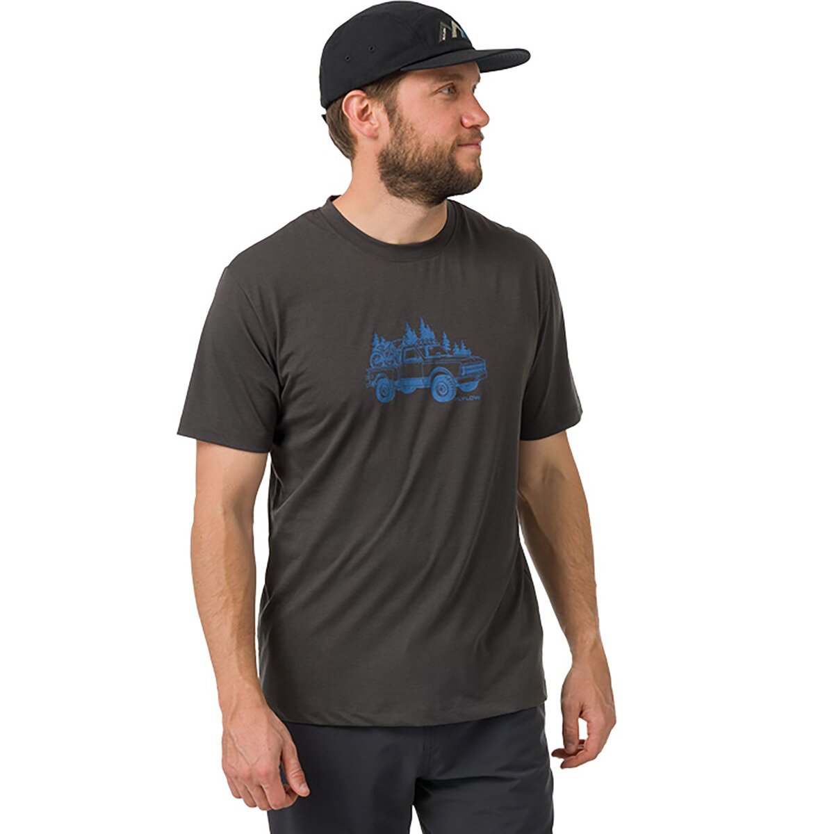 Image of Flylow Truck T-Shirt - Men's Black, L