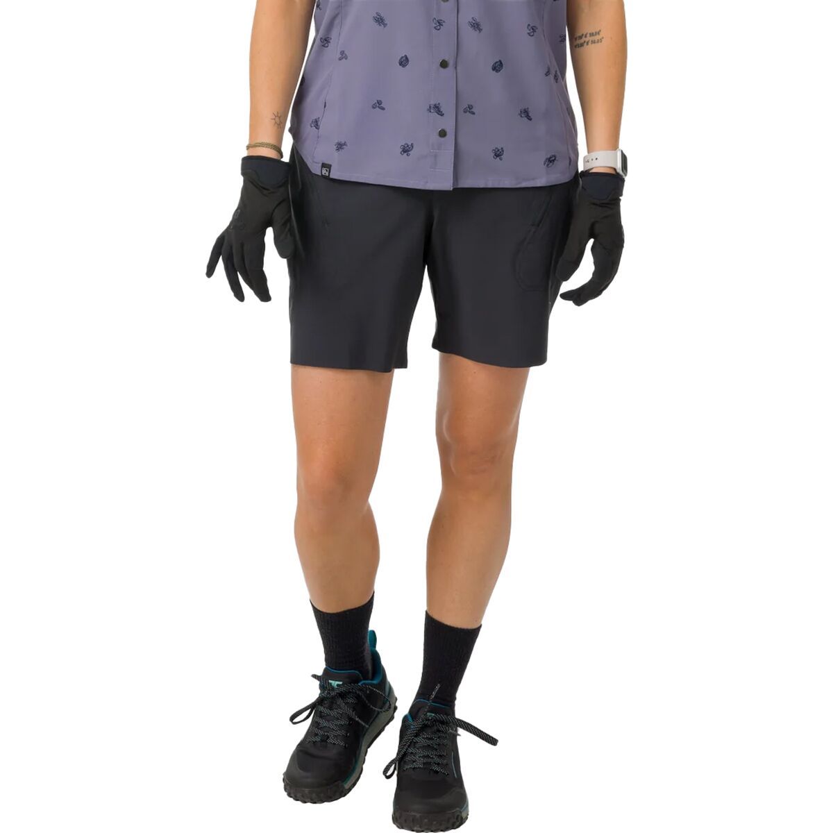 Image of Flylow Tia 7in Short - Women's Black, 10