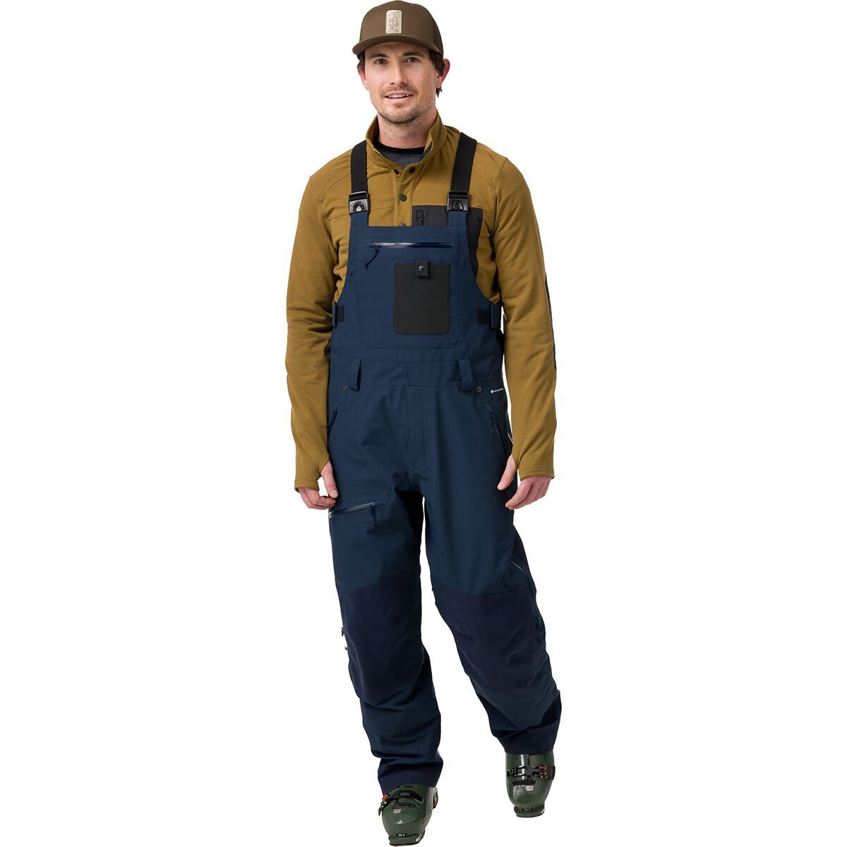Image of Flylow Baker Bib Pant - Men's Abyss, M/Reg