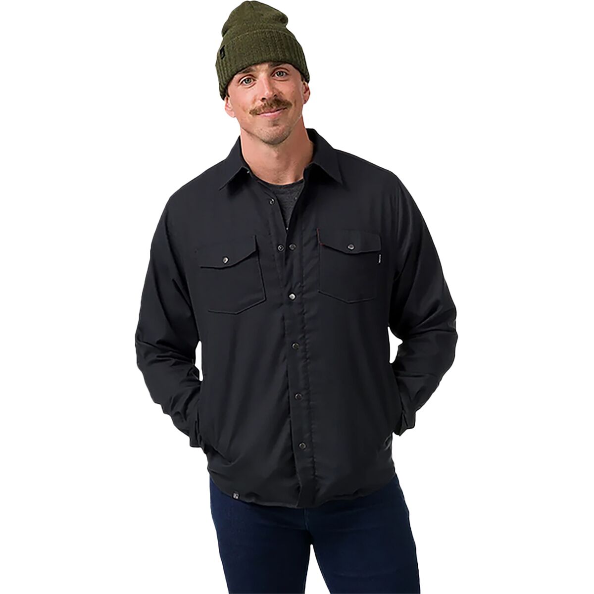Image of Flylow Brose Work Shirt - Men's Black, L