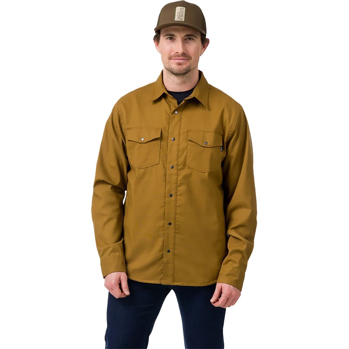 Image of Flylow Brose Work Shirt - Men's Rye, XXL