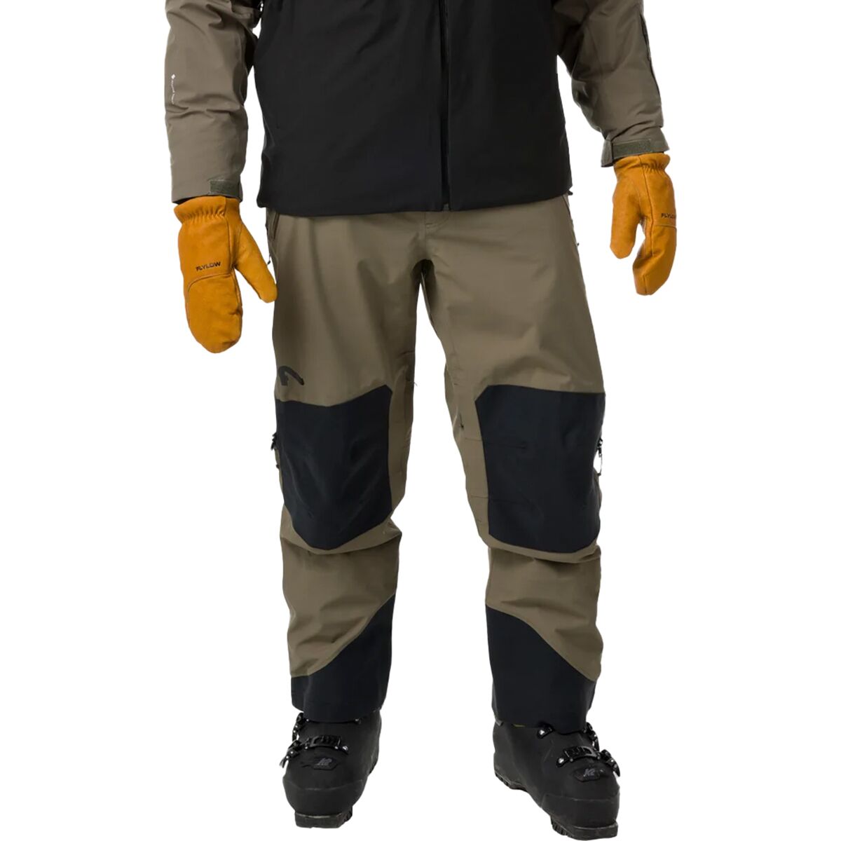 Image of Flylow Chemical Pant - Men's Leaf/Black, M/Reg