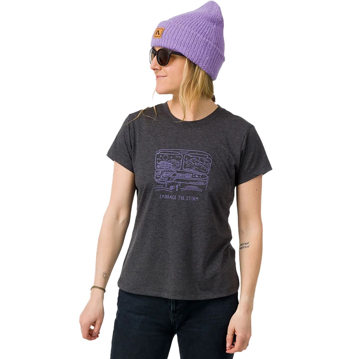 Image of Flylow Dashboard T-Shirt - Women's Black, M