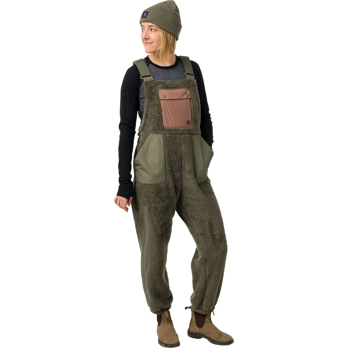 Flylow Flylow Figgie Bib - Women's Leaf, L - $174.95 at Backcountry.com
