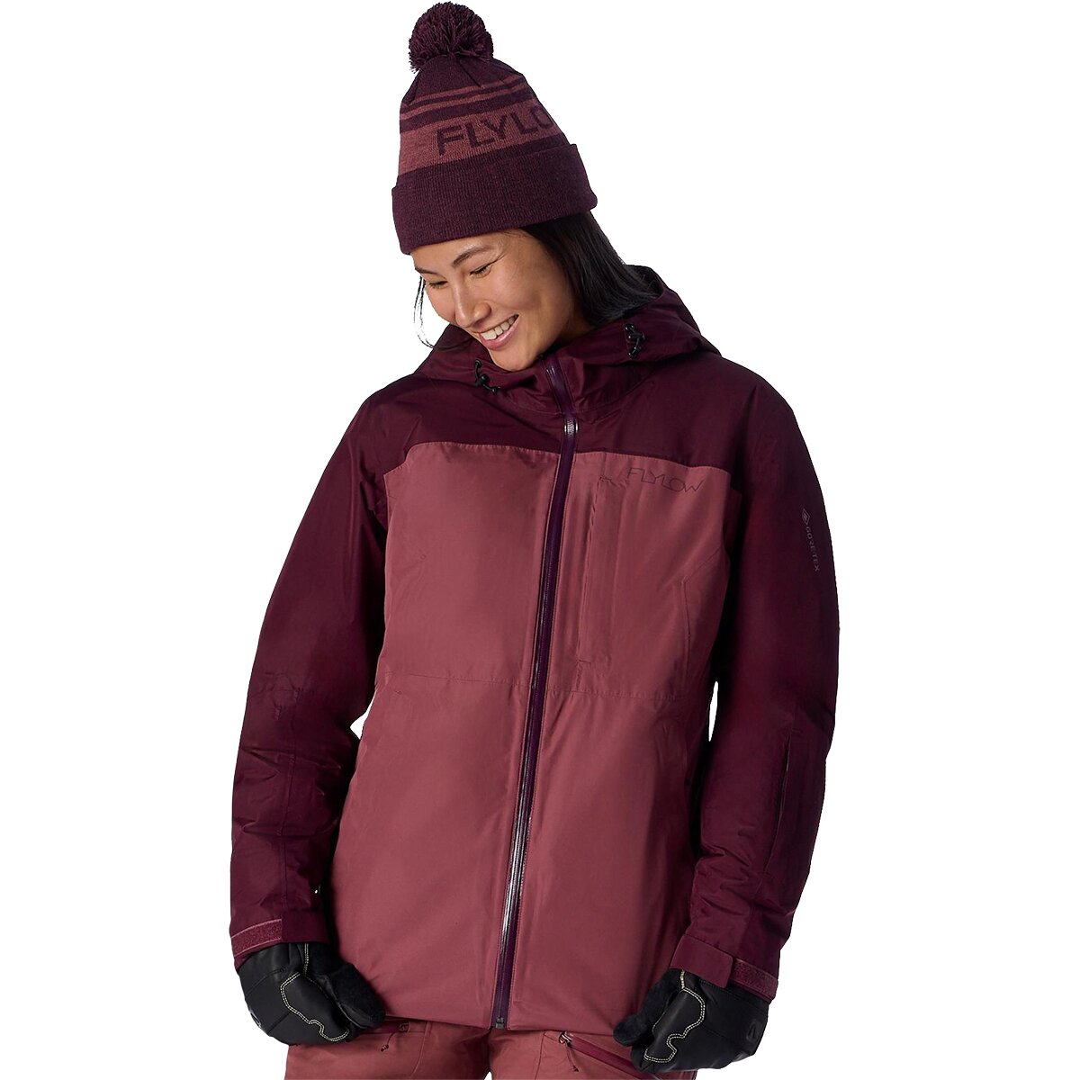 Image of Flylow Freya GORE-TEX 2L Jacket - Women's Wild Ginger/Hearth, XS