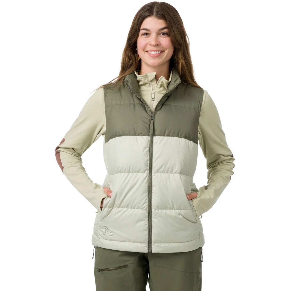 Image of Flylow Laurel Vest - Women's Leaf/Mist, XL