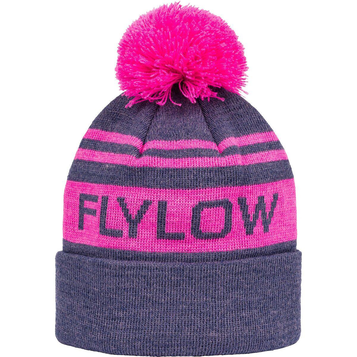 Image of Flylow OG POM Beanie - Kids' Currant, One Size
