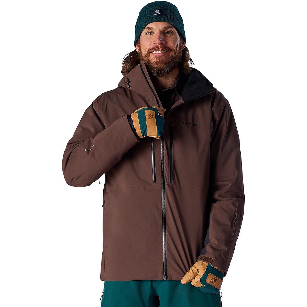 Image of Flylow Albert Jacket - Men's Brew, XXL