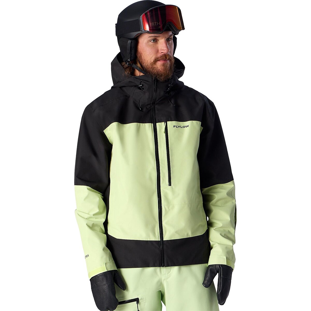 Image of Flylow Lone Pine GORE-TEX 2L Jacket - Men's Black/Electro, XL