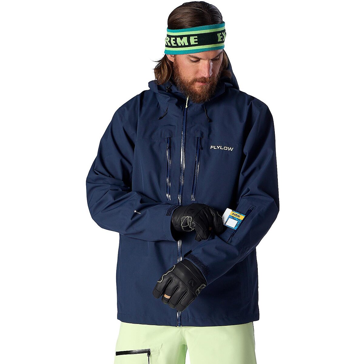 Image of Flylow Quantum Pro Jacket - Men's Abyss/Electro, M