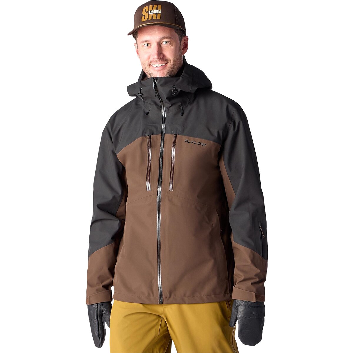 Image of Flylow Quantum Pro Jacket - Men's Black/Brew, M