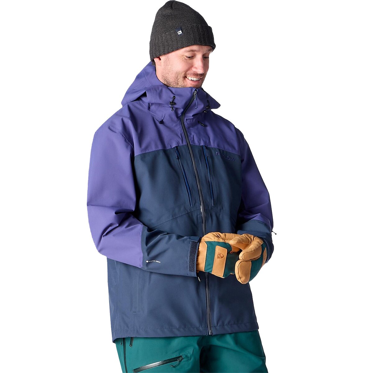 Image of Flylow Quantum Pro Jacket - Men's Blu/Abyss, XL