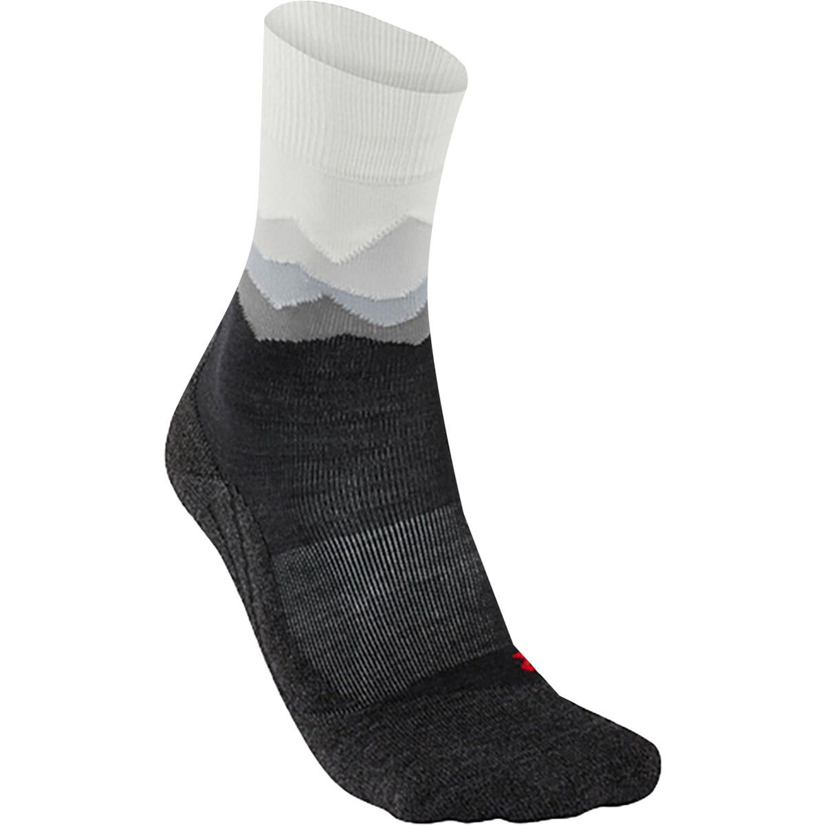 Image of Falke TK2 Explore Crest Sock - Women's Black, 35-36