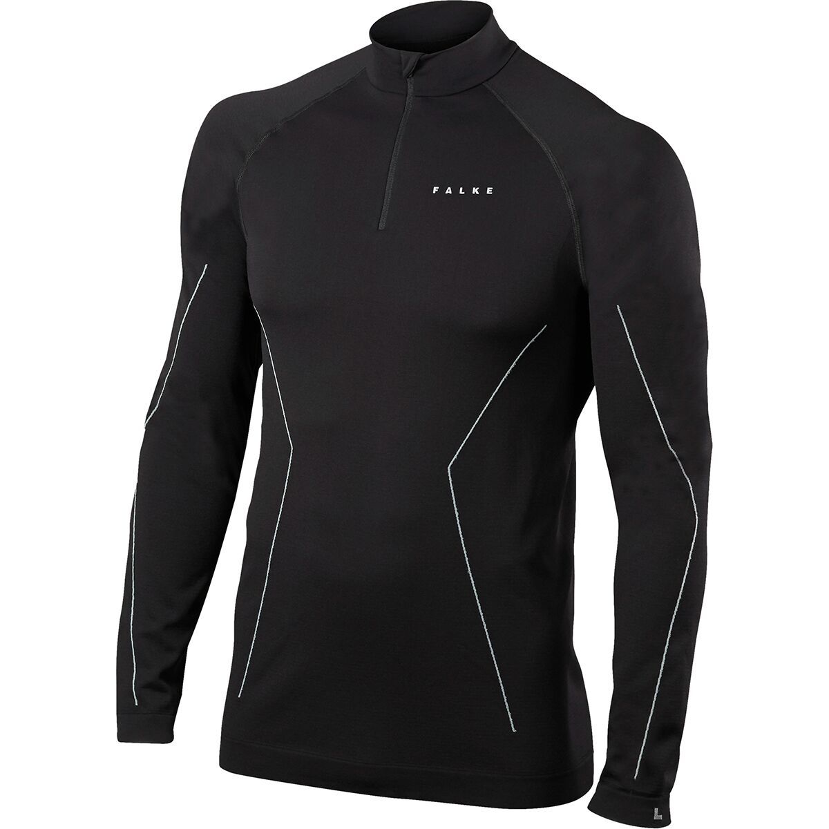 Falke SK CF SH LG Zip Top - Men's Black, XL